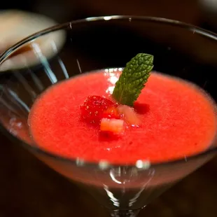 Strawberry Panna Cotta