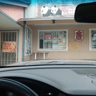 sushi and sashimi, outside
