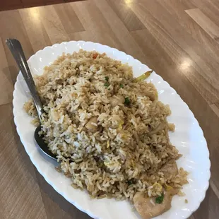 That chicken fried rice