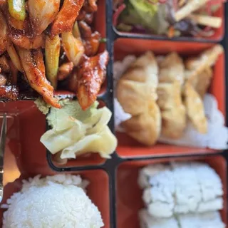 Spicy Chicken Bento Box