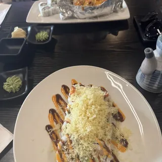 Spicy Baked Albacore Roll