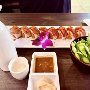 food, sushi and sashimi