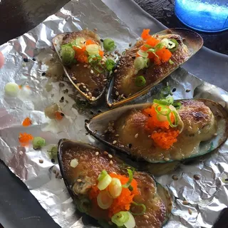 Baked Green Mussels (5 pcs)