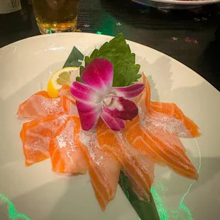Salmon Belly Sashimi