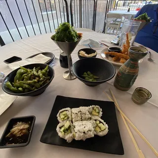 Garlic Edamame