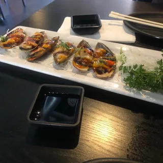 Baked Mussels On Half Shell
