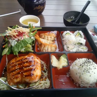 Salmon Teriyaki Bento Box