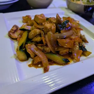 Thai Garlic Chicken Entree