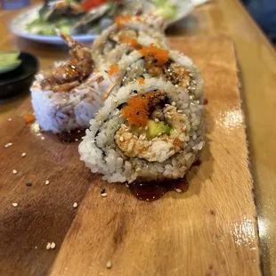 Spicy spider roll