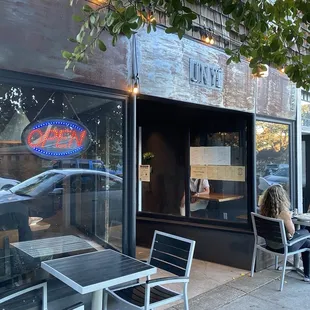 Front of the restaurant