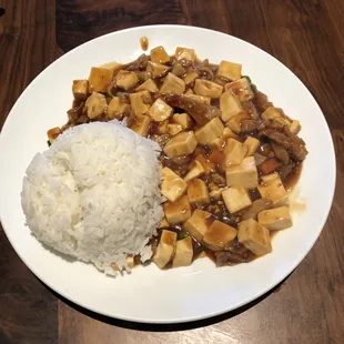 Mapo Tofu (5 stars) - Spicy, Smooth, Savory, and Sweet all at once