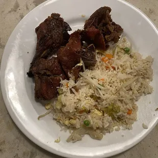 Roast Duck and House Fried Rice