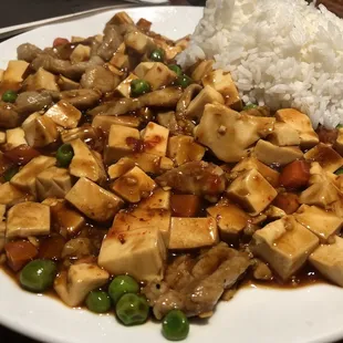 Ma Po Tofu Lunch