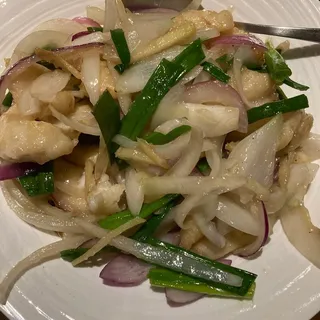 Ginger Onion Fish