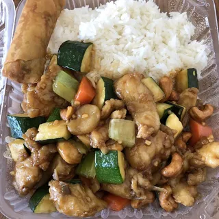 Cashew Chicken Lunch