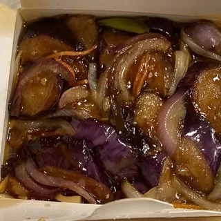 Eggplant in Garlic Sauce