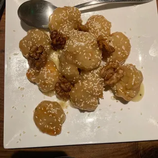 Honey Walnut Prawns