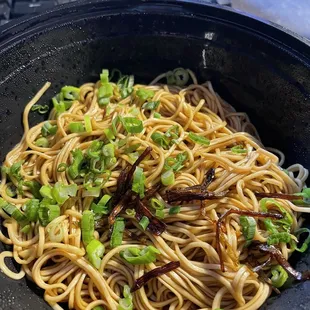 Shanghai soy sauce mix noodle