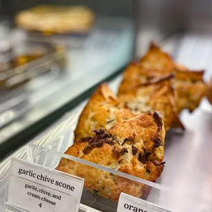 Garlic Chive Scone