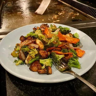 The veggie plate