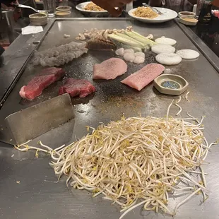 sushi and sashimi, sushi, food, sashimi