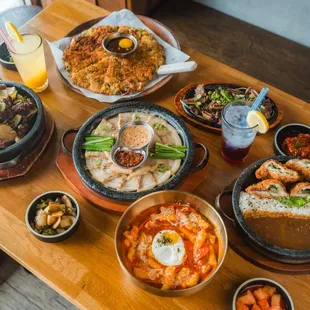 Spread of Korean Soul Food