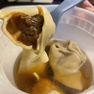 Wonton soup