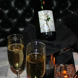 We started with a bottle of Devant Champagne Brut Cuvee.