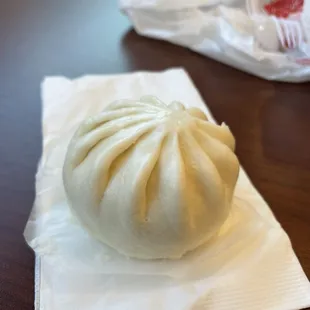 Frozen microwaveable Costco pork bun