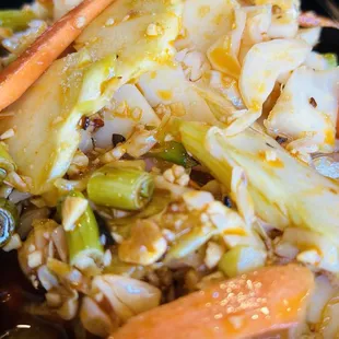 Pickeled Szechuan  cabbage- yummy