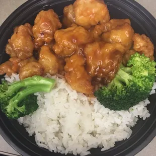 Generals Chicken Lunch Special