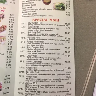 Specials