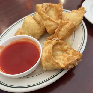 6. Crab Rangoon