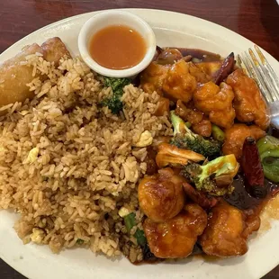 G11. L26. General Tsos Chicken Lunch Special