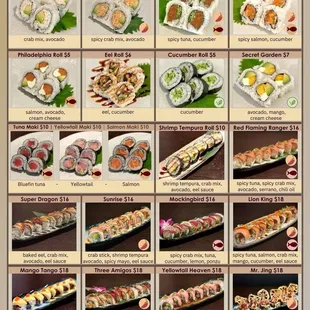 sushi and sashimi
