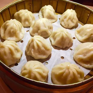 Soup dumplings, one of my favorite foods