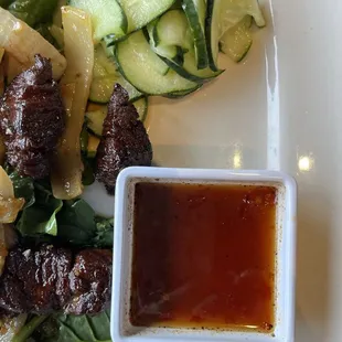 I love their ginger sauce and always ask for more on the side.