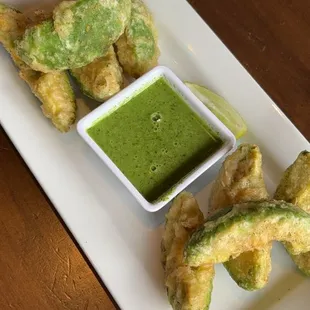 Citrus Avocado Tempura