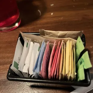 Every kind of sweetener you might want