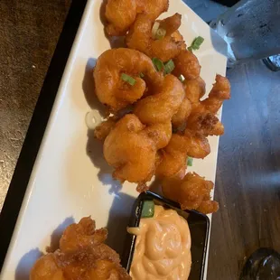 Siracha shrimp