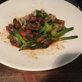 Mongolian beef