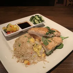 Rice Paper Salmon