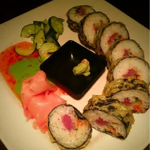 Tempura Ahi Tuna Roll