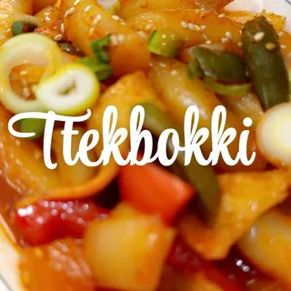 Tteok Bokki with Cheese