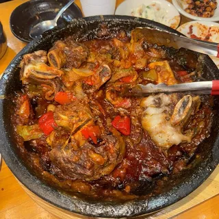 Galbi Jjim W/ CHEESE (Large)