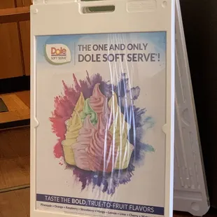 Dole whip ice cream!