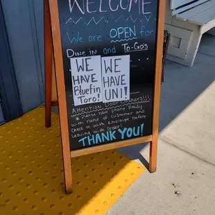 Welcome before the door!