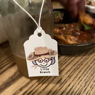 Little branch cocktail perfect for a rainy night