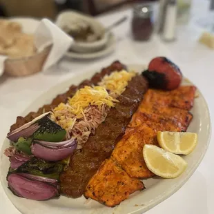 fish, grilled seafood, seafood, food, grilled fish