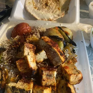 Tofu plate